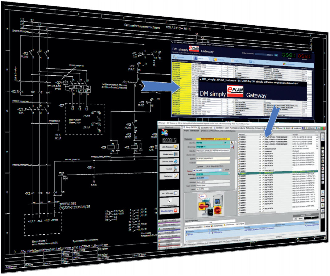 DM simply EPLAN Gateway